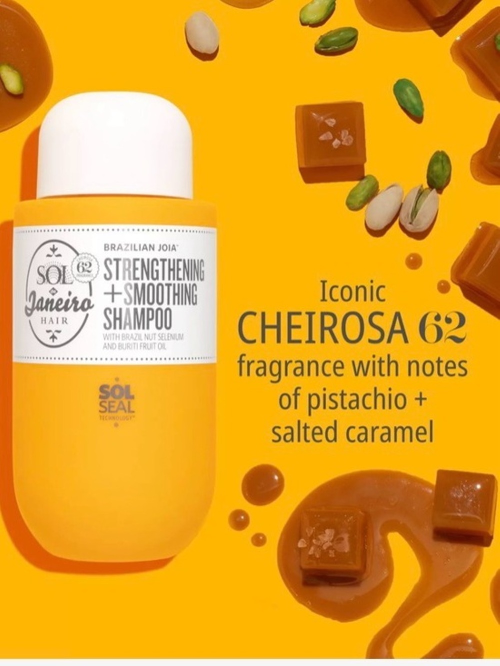 Sol SHAMPOO Strengthening + Smoothing 3oz